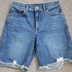 Express Bermuda Jean Shorts - 4